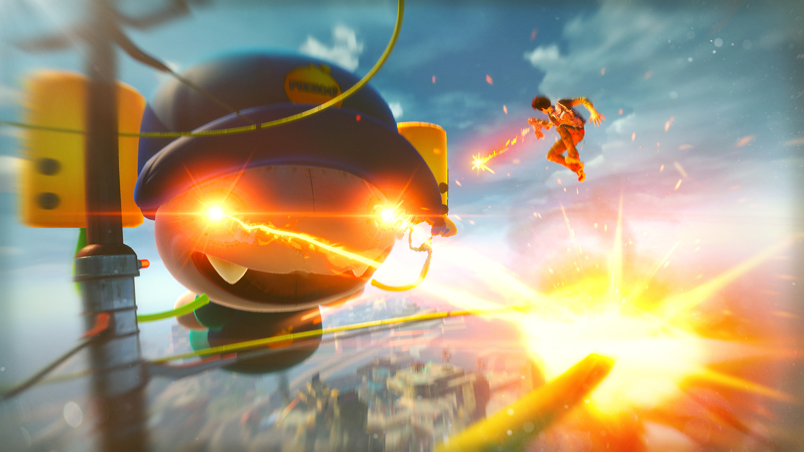 Sunset Overdrive' Breaks 4th Wall With Clever In-Game Message To