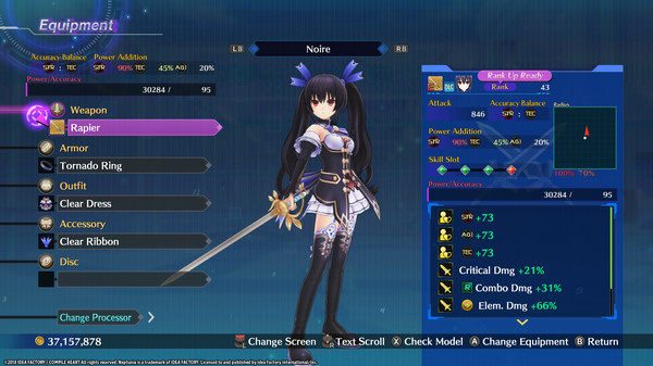скриншот Megadimension Neptunia VIIR - 4 Goddesses Online Premium Weapon Set | 四女神オンライン プレミアム 武器セット | 四女神Ｏｎｌｉｎｅ 高級 武器套組 2