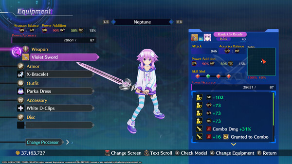 скриншот Megadimension Neptunia VIIR - 4 Goddesses Online Novice Class Weapon Set | 四女神オンライン 駆け出し級 武器セット | 四女神Ｏｎｌｉｎｅ 新手級 武器套組 1