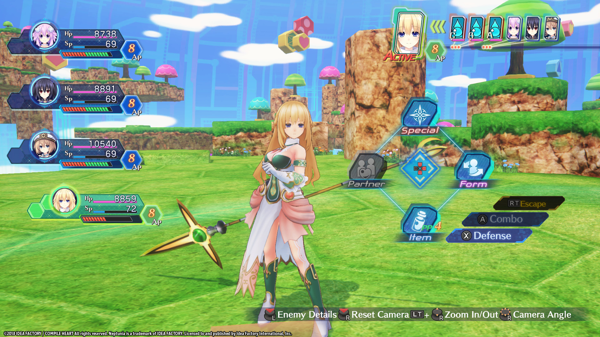 Megadimension Neptunia VIIR - 4 Goddesses Online Hero Weapon Set On Steam