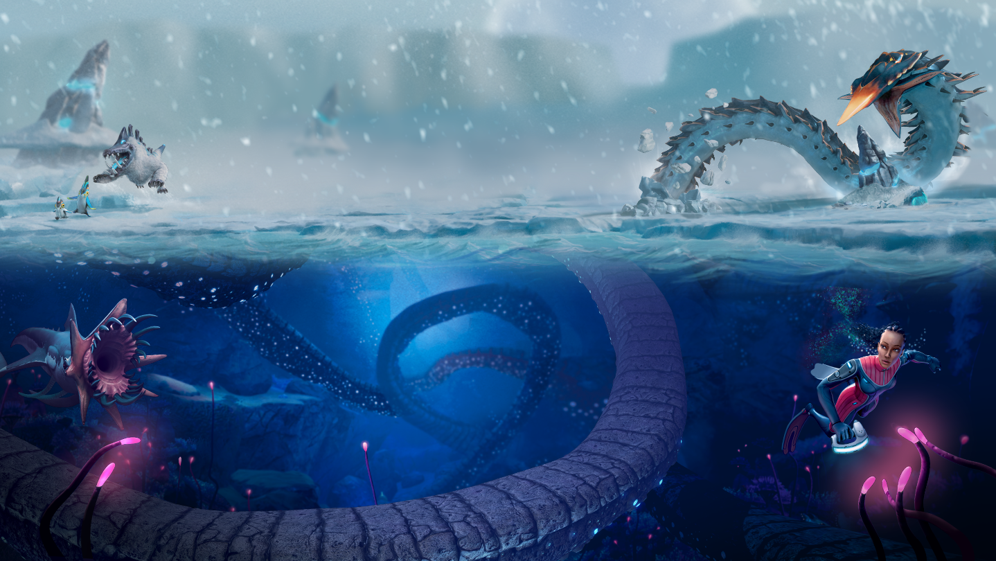 Subnautica: Below Zero - Imagem de Fundo do Jogo