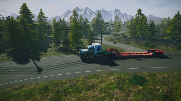 Скриншот №1 к Alaskan Truck Simulator