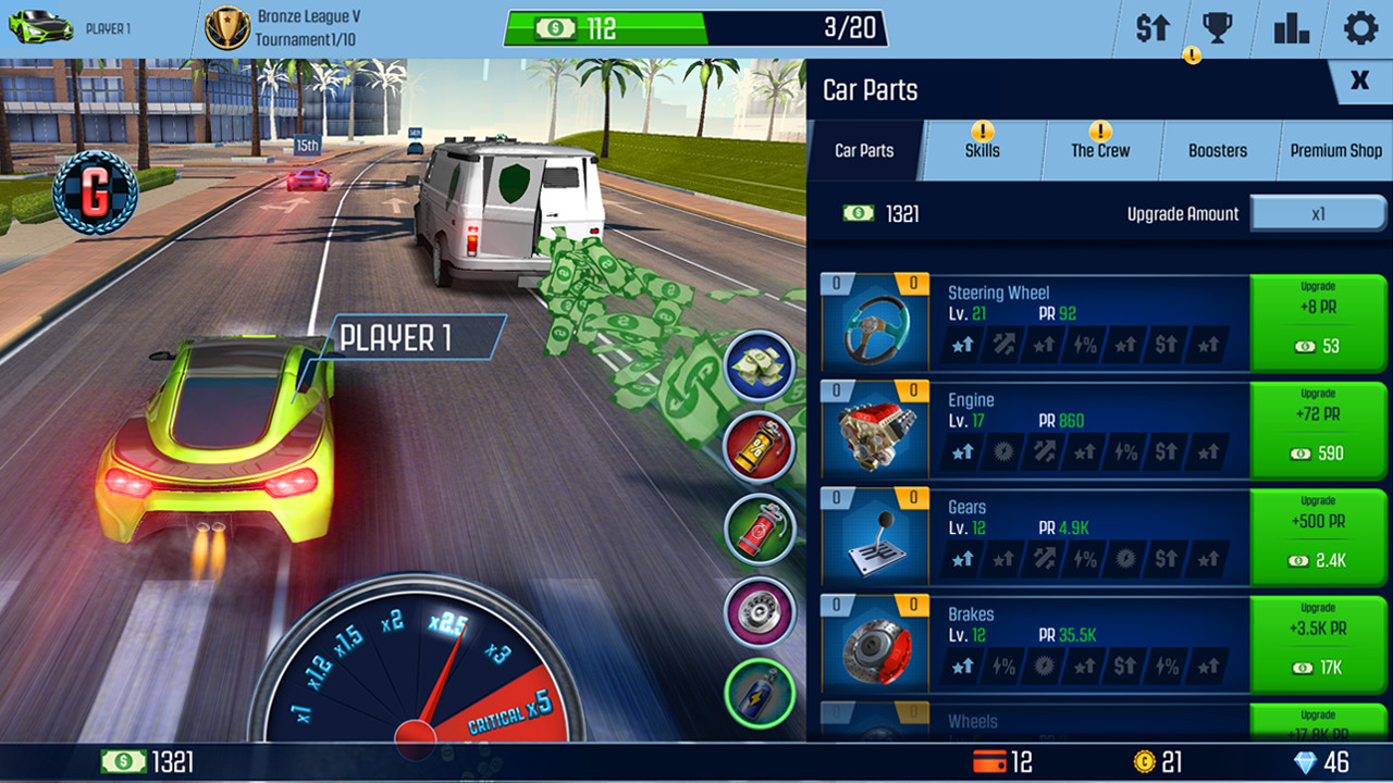 Idle Racing GO: Clicker Tycoon Mac OS