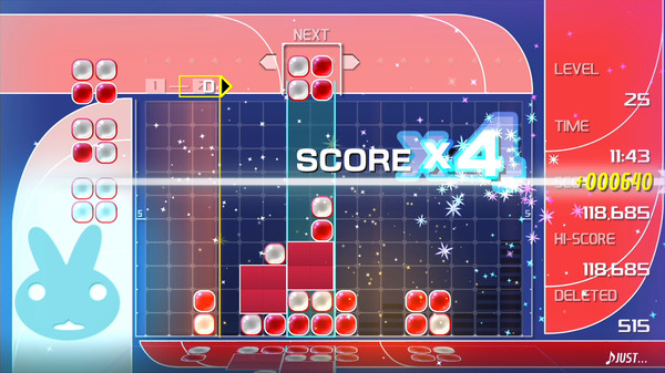 скриншот LUMINES REMASTERED 4