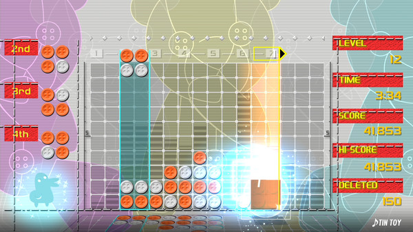 Lumines Remastered screenshot