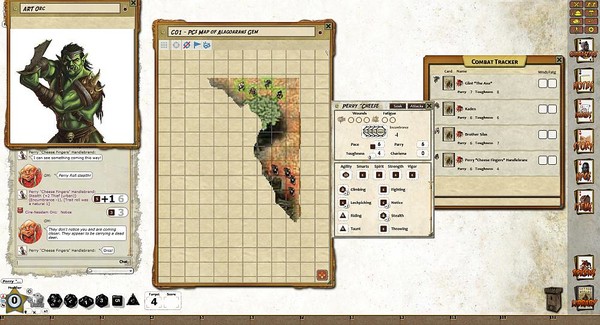 скриншот Fantasy Grounds - C01: Alagoran's Gem (Savage Worlds) 0