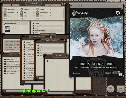 Fantasy Grounds - Three Sorcerous Arts (5E) for steam Fantasy Grounds - Three Sorcerous Arts (5E) for steam