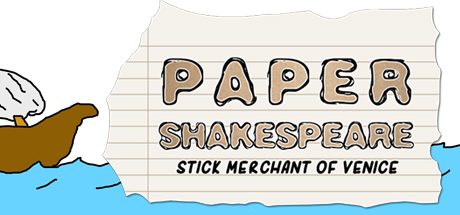 Paper Shakespeare: Stick Merchant of Venice Cover Image