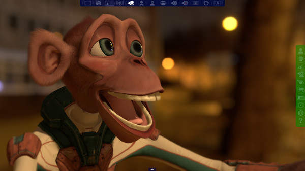 скриншот FaceRig Twiggy the Monkey Avatar 0