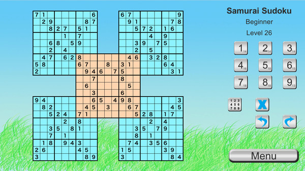 скриншот Ultimate Sudoku Collection - Samurai Beginner Pack 0