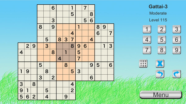 Ultimate Sudoku Collection - Gattai-3 Pack for steam Ultimate Sudoku Collection - Gattai-3 Pack for steam