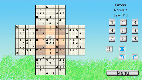 скриншот Ultimate Sudoku Collection - Cross Pack 0