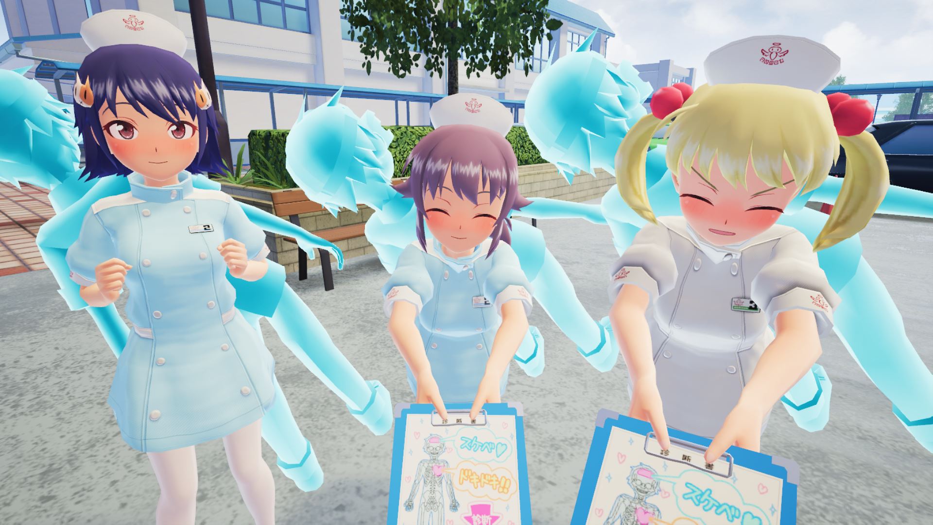 Gal*Gun 2 - Angelic Nurse Uniform screenshot screenshot 1