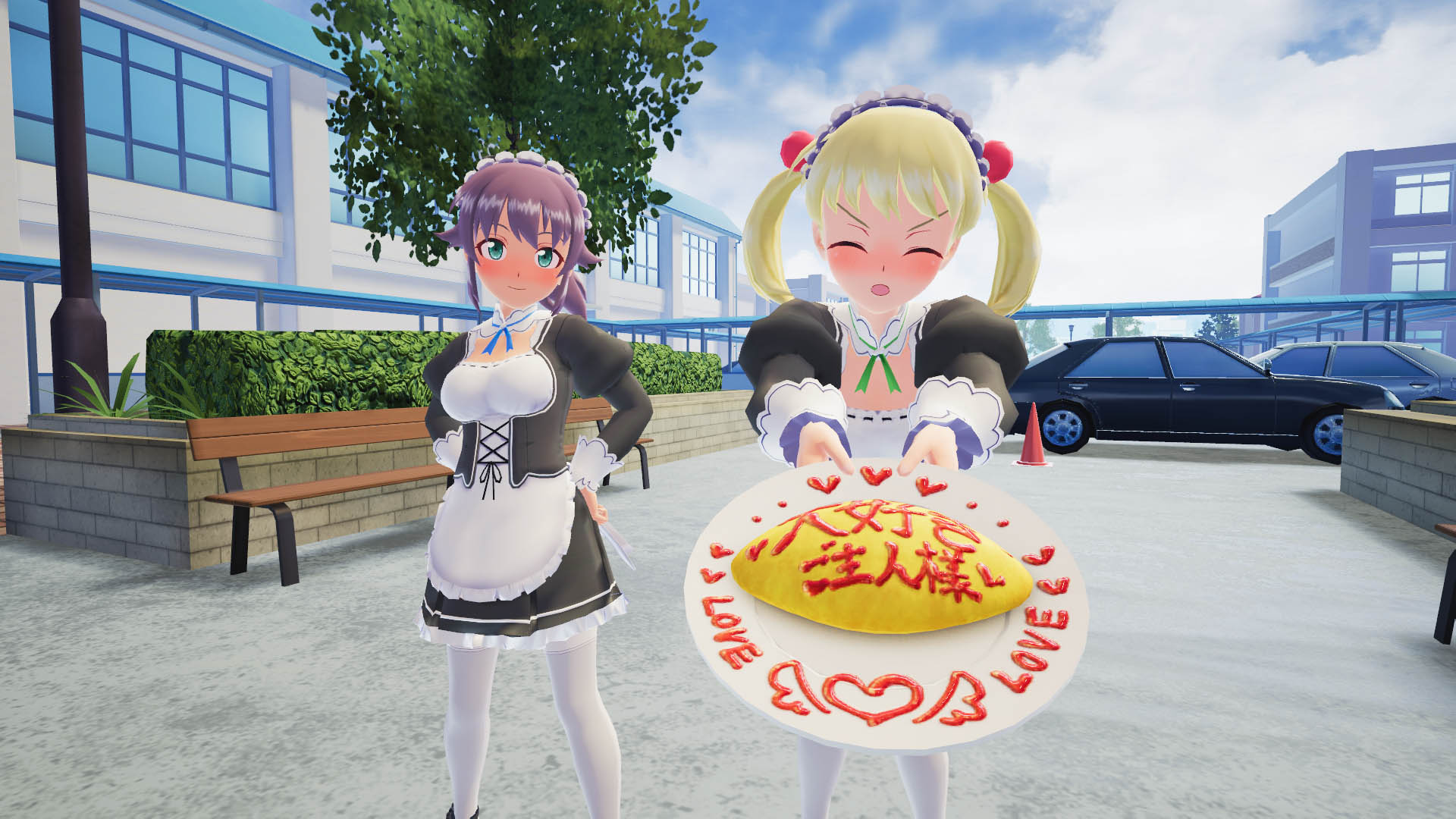 Gal*Gun 2 - Fancy Maid Mini-skirt screenshot screenshot 2