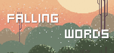 Falling words banner