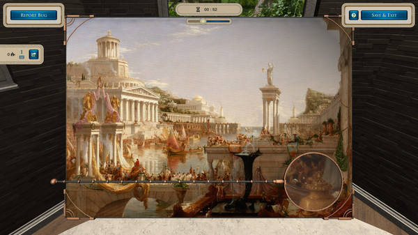 скриншот Masters of Puzzle - The Consummation of Empire by Thomas Cole 2
