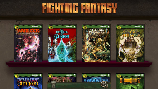 Fighting Fantasy Classics capture d'écran