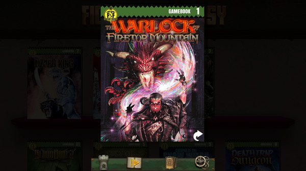 скриншот The Warlock of Firetop Mountain (Fighting Fantasy Classics) 0