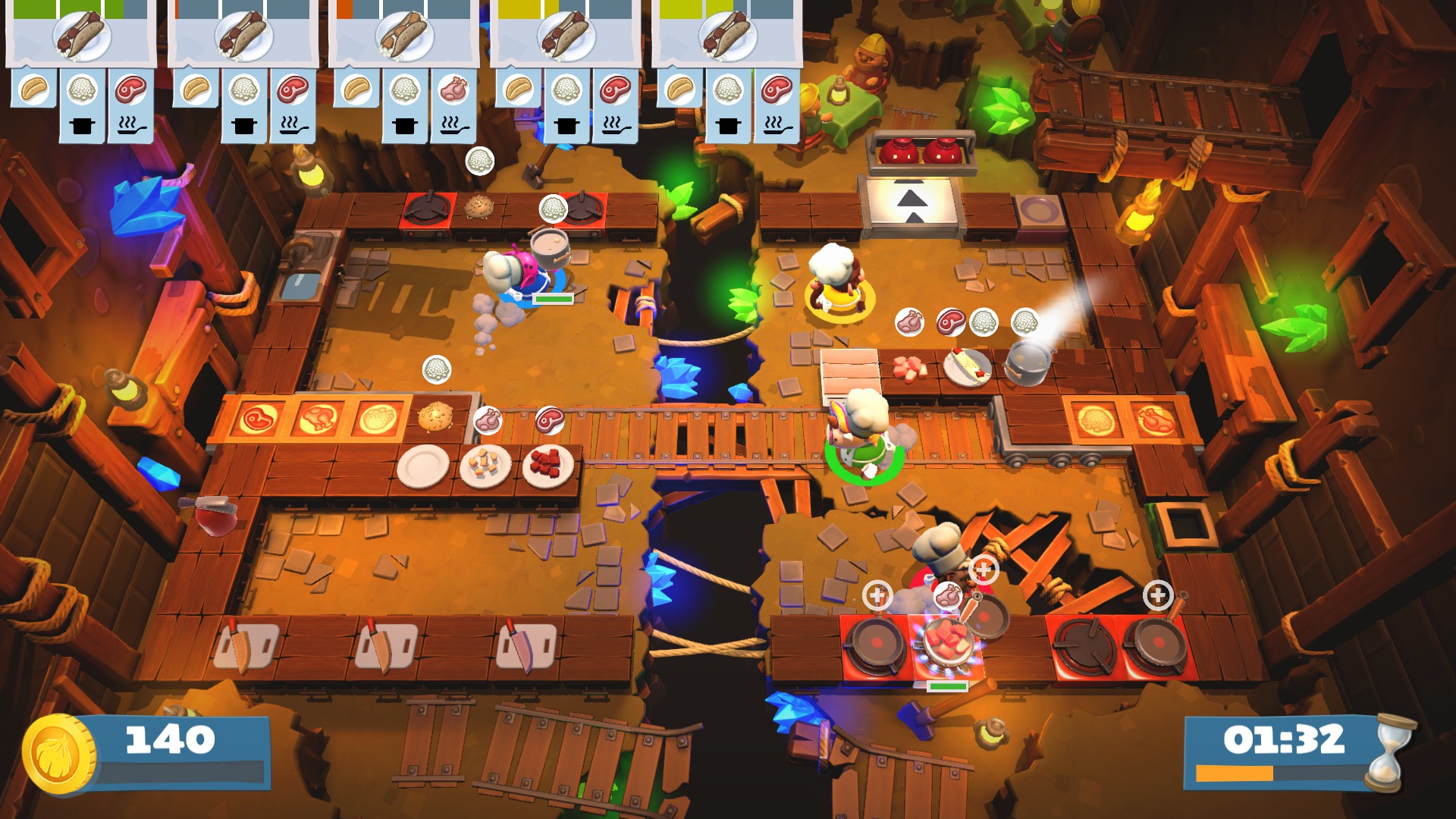 Overcooked 2 Gourmet Edition Is the All-You-Can-Eat of Content