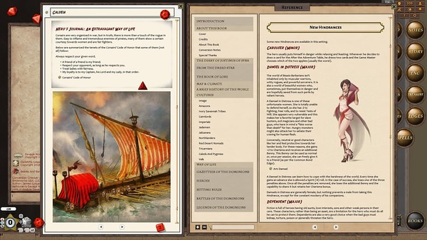скриншот Fantasy Grounds - Beasts & Barbarians Steel Edition GM Guide (Savage Worlds) 1