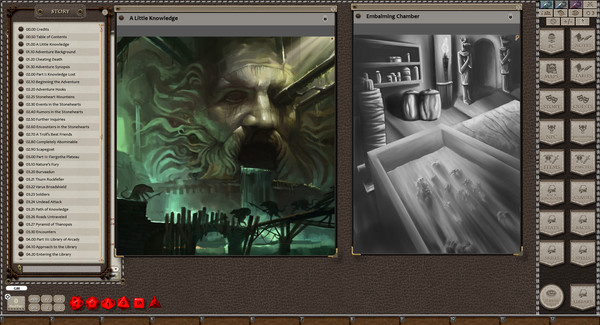 скриншот Fantasy Grounds - Quests of Doom 4: A little knowledge (5E) 0