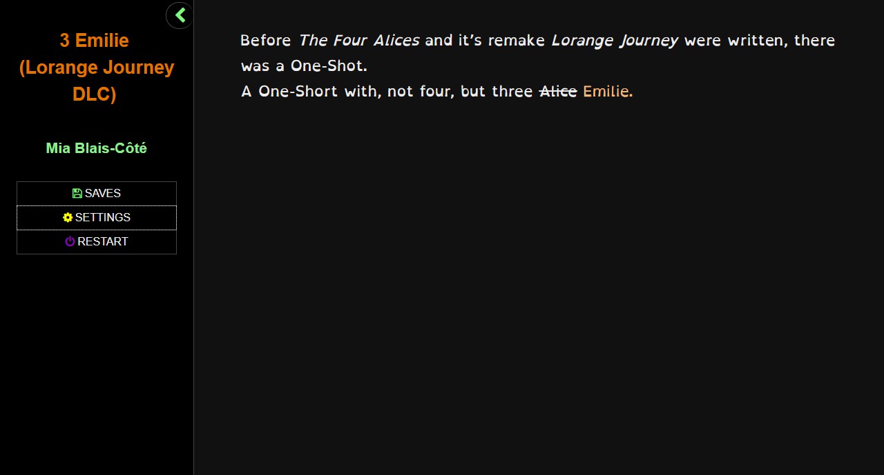 3 Emilie (Lorange Journey DLC) Featured Screenshot #1