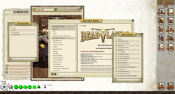 скриншот Fantasy Grounds - Deadlands Reloaded: Dead Men Walkin' (Savage Worlds) 0