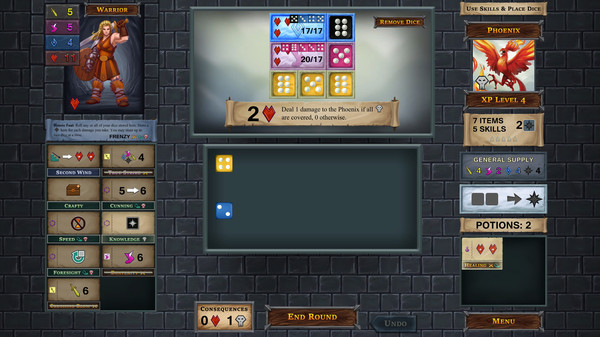 скриншот One Deck Dungeon - Phoenix's Den 0