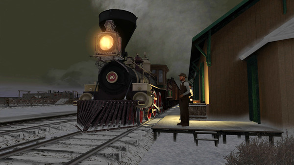 KHAiHOM.com - Train Simulator: CPRR 4-6-0 Buffalo Steam Loco Add-On