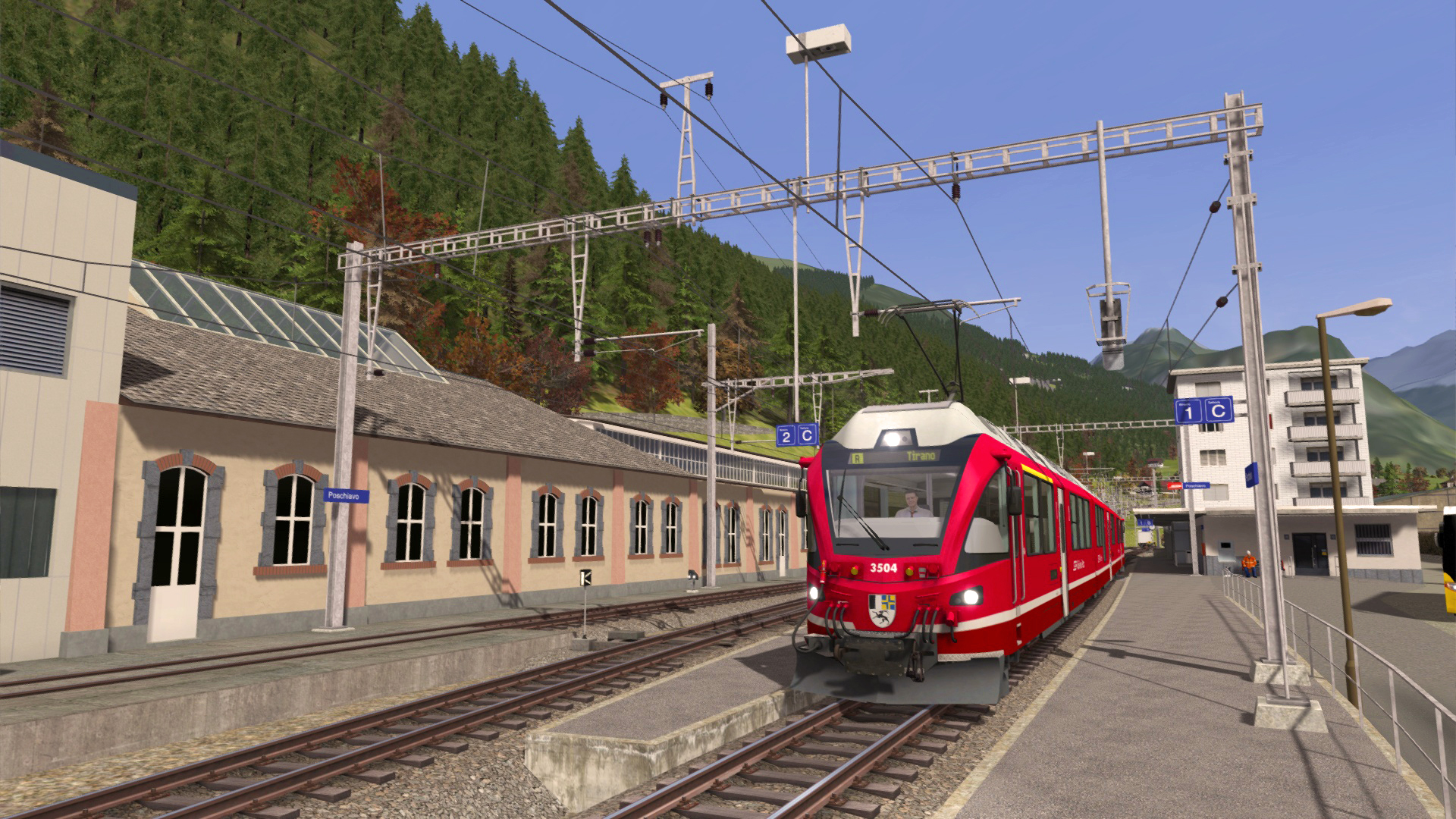 Train Simulator: Bernina Pass: St Moritz – Poschiavo Route Add-On Featured Screenshot #1