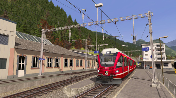 скриншот Train Simulator: Bernina Pass: St Moritz – Poschiavo Route Add-On 0