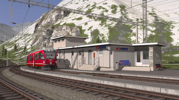 скриншот Train Simulator: Bernina Pass: St Moritz – Poschiavo Route Add-On 5