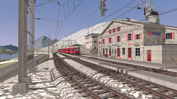 скриншот Train Simulator: Bernina Pass: St Moritz – Poschiavo Route Add-On 4