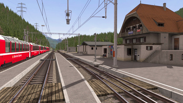 скриншот Train Simulator: Bernina Pass: St Moritz – Poschiavo Route Add-On 3