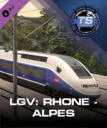 Train Simulator: LGV Rhône-Alpes & Méditerranée Route Extension Add-On