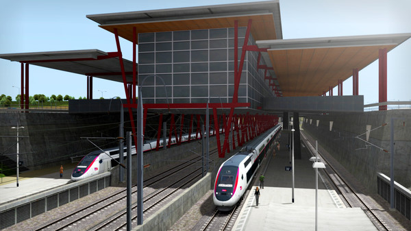 скриншот Train Simulator: LGV Rhône-Alpes & Méditerranée Route Extension Add-On 2