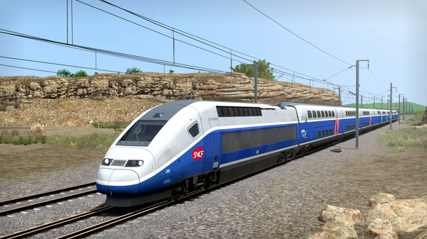 скриншот Train Simulator: LGV Rhône-Alpes & Méditerranée Route Extension Add-On 3
