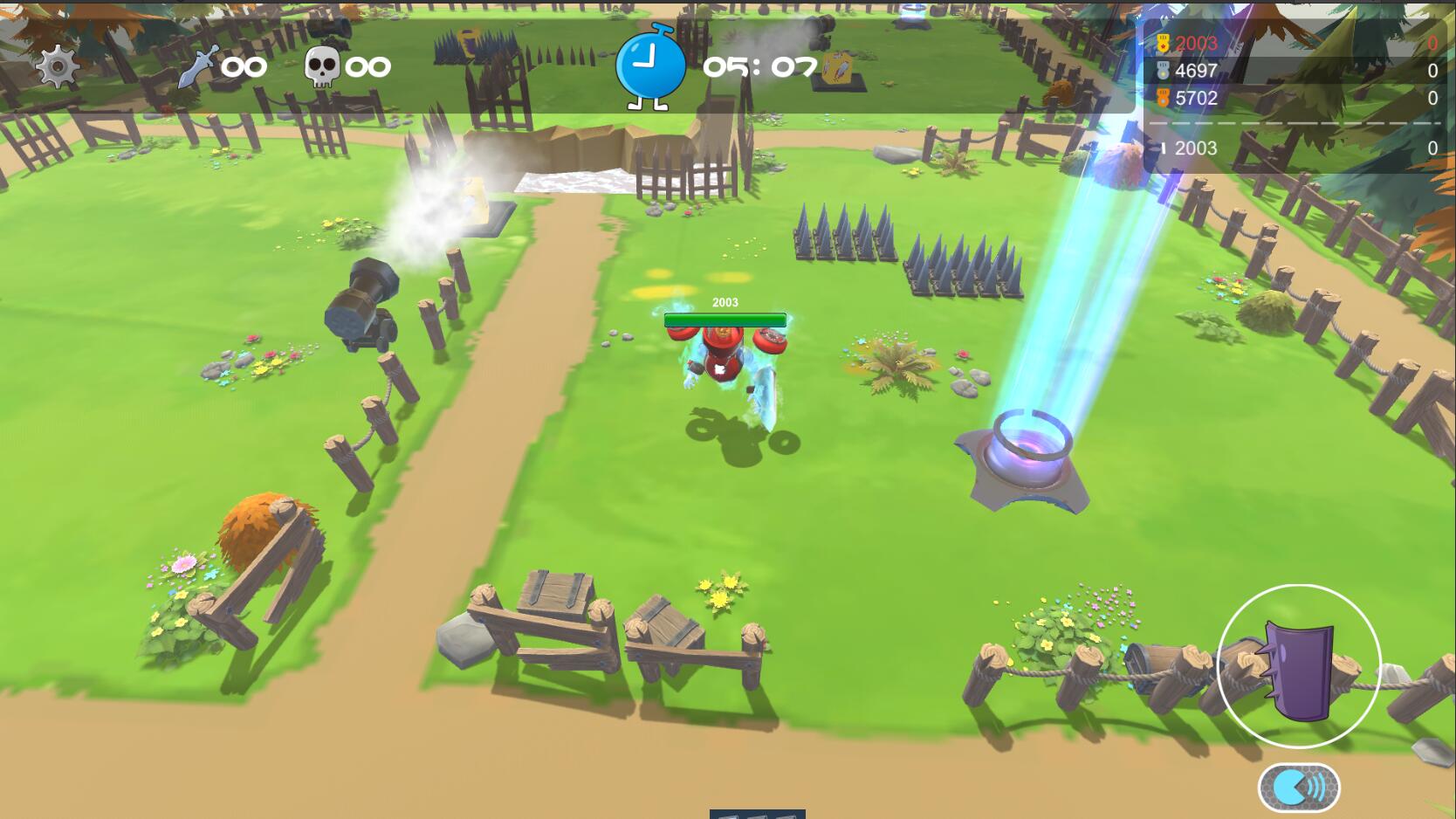 Ouch!War!-Blue blinky Character pack #3