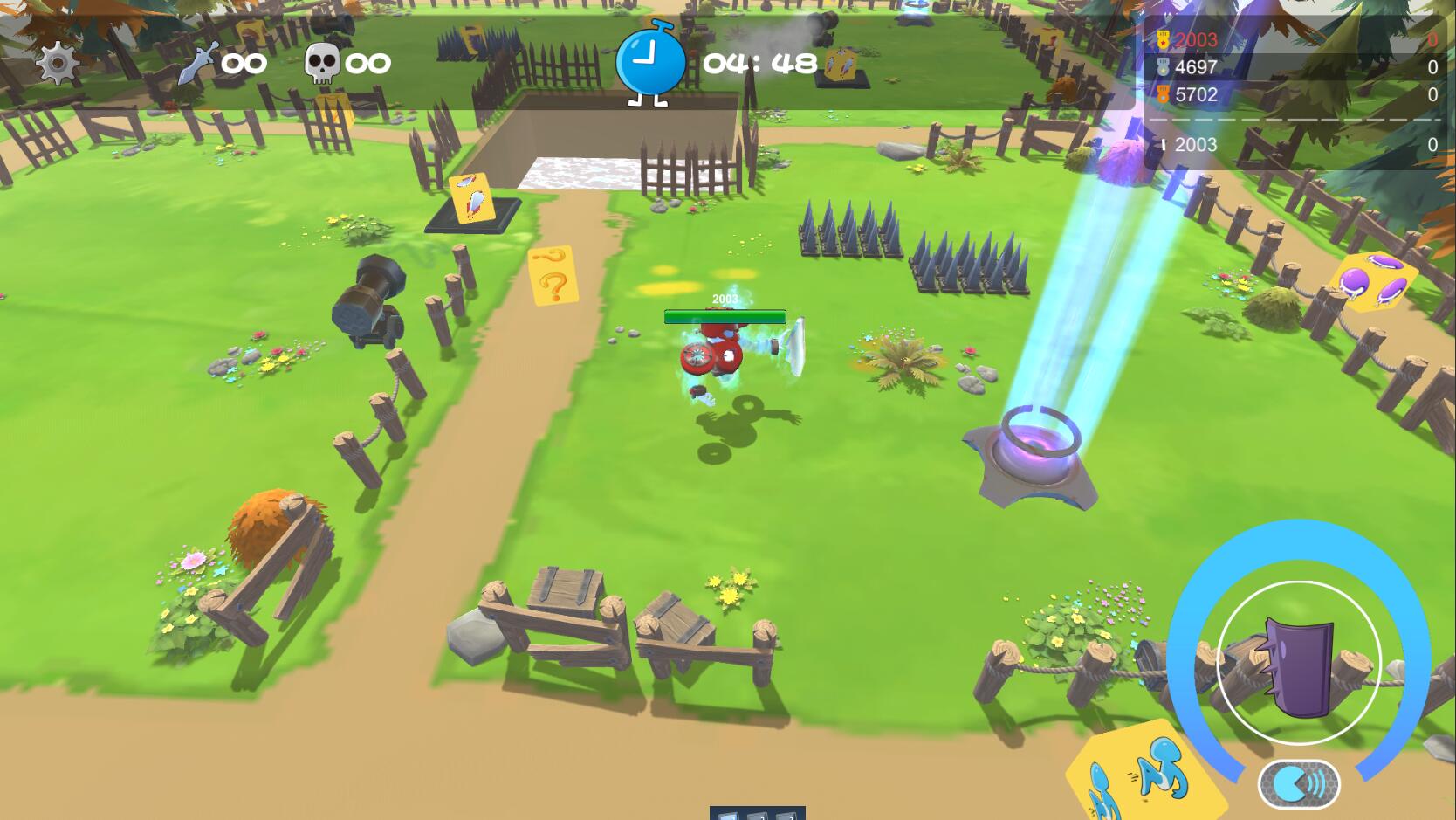 Ouch!War!-Blue blinky Character pack #2