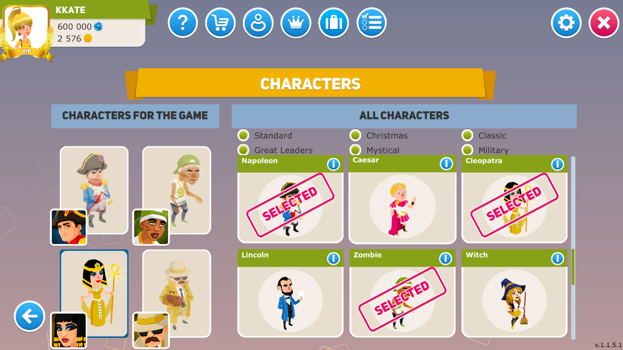 Business tour. Great Leaders: Cleopatra #3