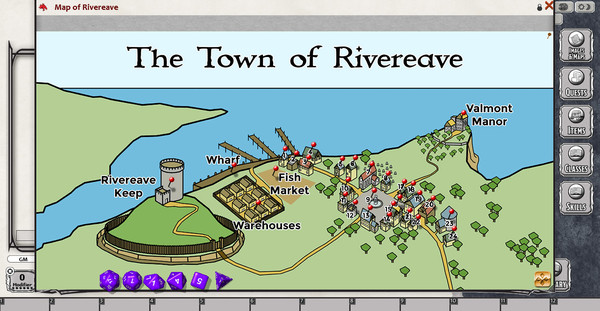скриншот Fantasy Grounds - En5ider: Town of Rivereave (5E) 1