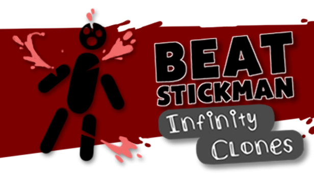 Imagen de la cápsula de "Beat Stickman: Infinity Clones" que utilizó RoboStreamer para las transmisiones en Steam