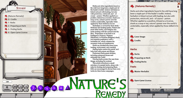 скриншот Fantasy Grounds - EN5ider: Nature's Remedy (5E) 3