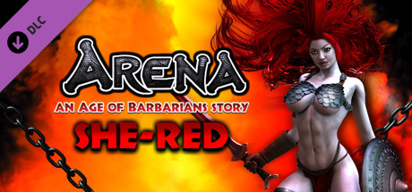 ARENA an Age of Barbarians story - She-Red banner image