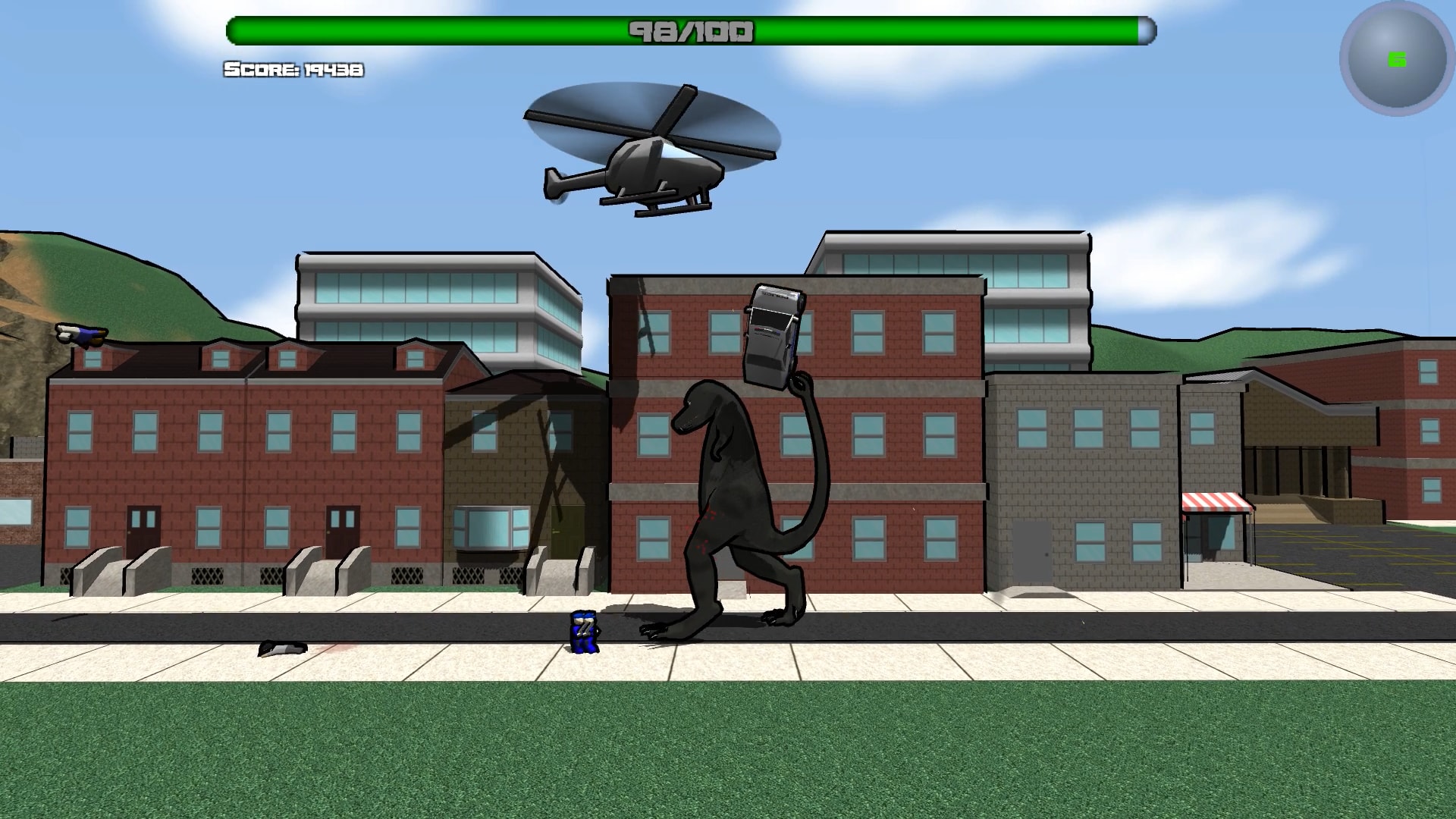Attack of the Giant Mutant Lizard Demo #4