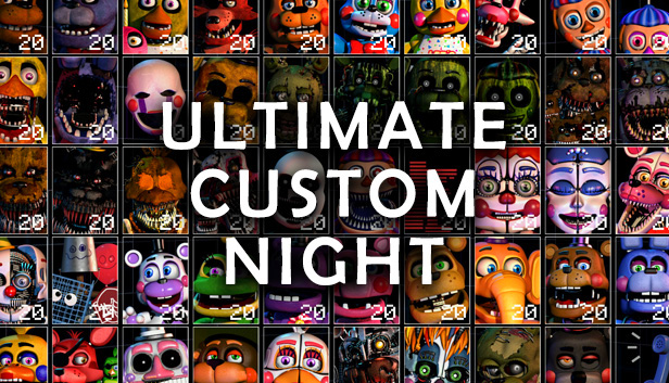 A ULTIMATE CUSTOM NIGHT DE FNAF VERSÃO ANIME!