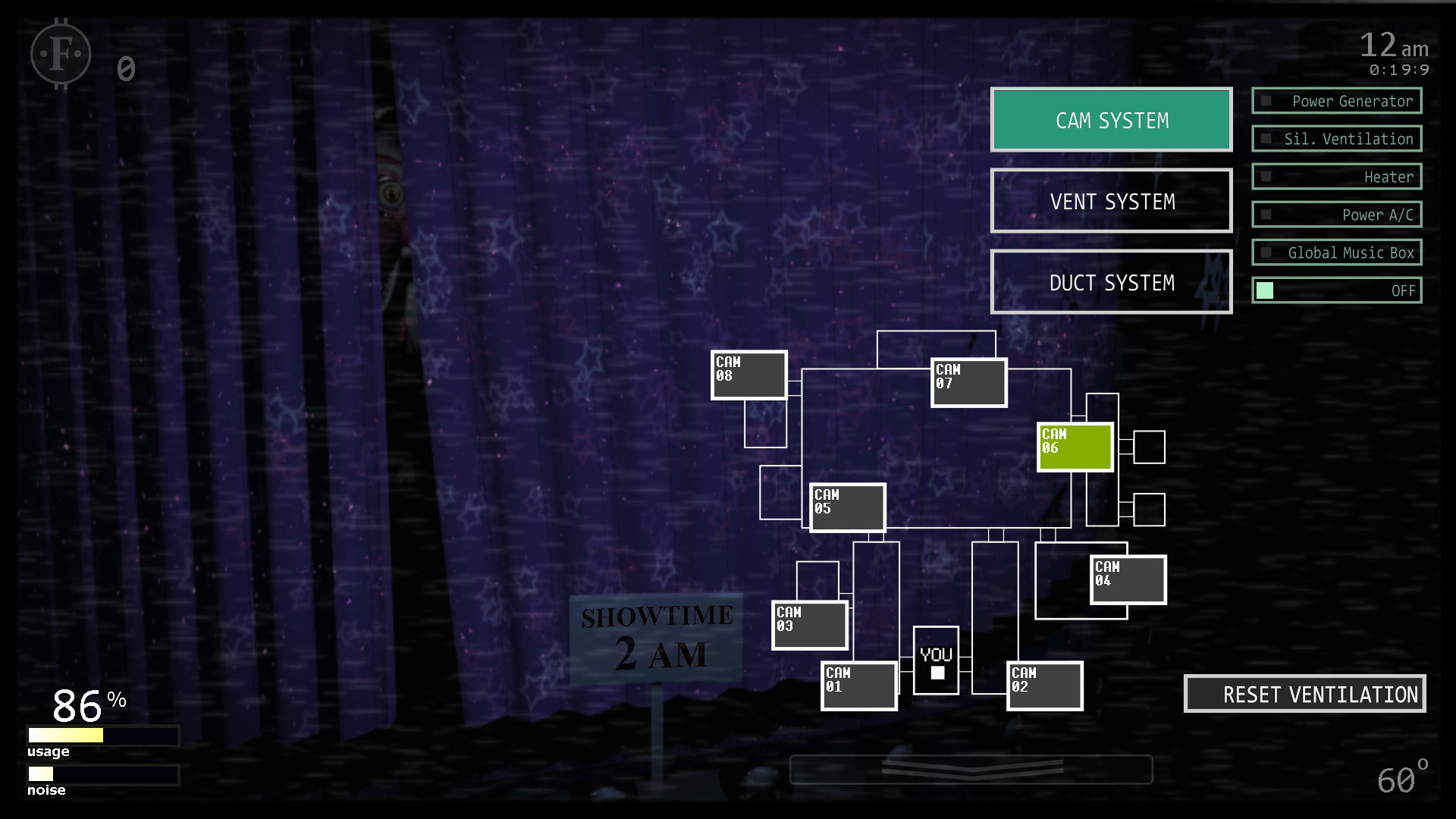 Oficina Steam::[FNAF] HW Five Night's at Freddys 2 Map