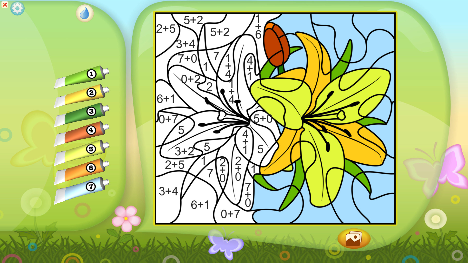 Color by Numbers - Flowers Demo #0
