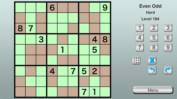 скриншот Ultimate Sudoku Collection - Even Odd Pack 0