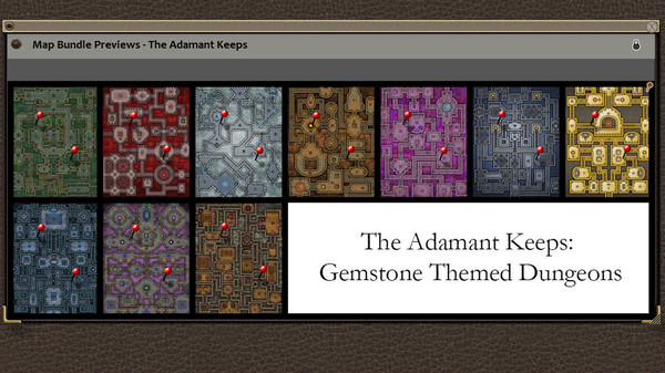 Fantasy Grounds - Paths to Adventure: The Adamant Keeps (Map Pack) for steam Fantasy Grounds - Paths to Adventure: The Adamant Keeps (Map Pack) for steam